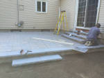 Custom patio hardscape