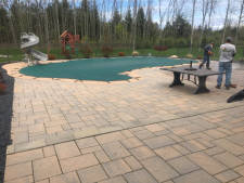 Installed by Aaron of Landscape Solutions. Rochester NY. 14616

585-342-5296