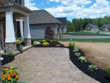 Professional hardscaped sidewalk and entry,

Installed by Aaron of Landscape Solutions. Rochester NY. 14616

585-342-5296
