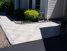 Hardscaped sidewalk in Webster NY.

Installed by Aaron of Landscape Solutions. Rochester NY. 14616

585-342-5296