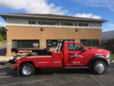 4x4 Light duty tow truck at Kerhaert's Auto Repair- Greece NY